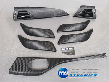 BMW F20 INTERIOR TRIM SET - 3D CARBON / GLOSS BLACK ACCENT