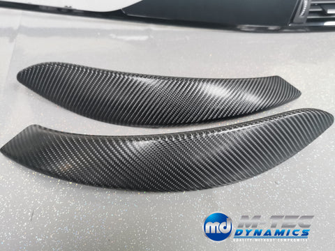 BMW F32 COUPE CUSTOM INTERIOR TRIM SET - 4D CARBON / ALCANTARA STYLE  / BLACK ACCENT