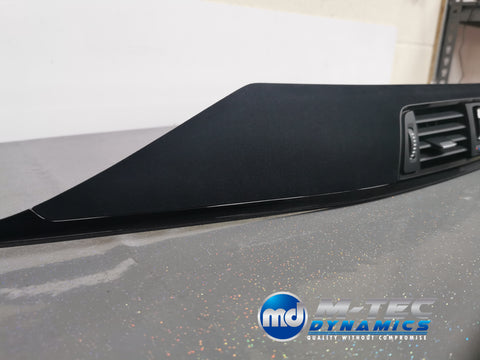BMW F32 COUPE CUSTOM INTERIOR TRIM SET - 4D CARBON / ALCANTARA STYLE  / BLACK ACCENT