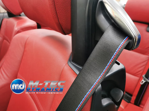 BMW 1-SERIES E8X COMPETITION SEAT BELT SET (E81 3DR HATCH & E82 COUPE INC 1M)