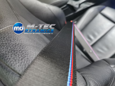 BMW 1-SERIES E8X COMPETITION SEAT BELT SET (E81 3DR HATCH & E82 COUPE INC 1M)