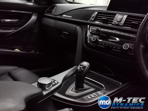 BMW F30 F31 F36 F80 LCI PERFORMANCE STYLE INTERIOR TRIM SET - 3D CARBON