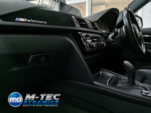 BMW F30 F31 F36 F80 LCI PERFORMANCE STYLE INTERIOR TRIM SET - 3D CARBON