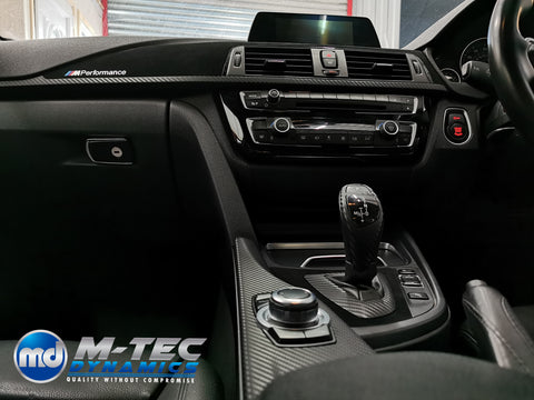 BMW F30 F31 F36 F80 LCI PERFORMANCE STYLE INTERIOR TRIM SET - 3D CARBON