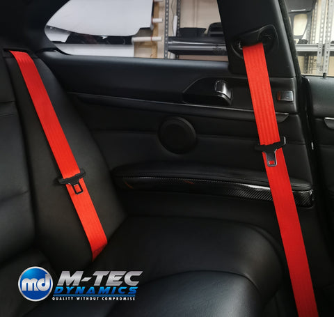 BMW 4-SERIES F32 / F82 M4 COLOURED SEAT BELTS - FITTING BASED ON EXCHANGE SERVICE