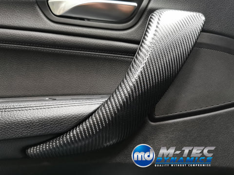 WRAPPING SERVICE - BMW F2X TRIM SET 4D CARBON / YELLOW / CUSTOM ACCENT