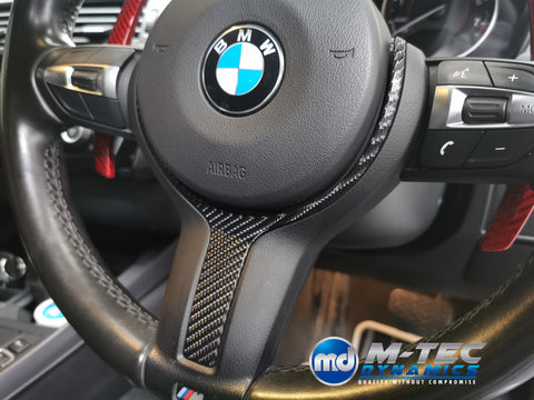 WRAPPING SERVICE - BMW F2X TRIM SET 4D CARBON / YELLOW / CUSTOM ACCENT