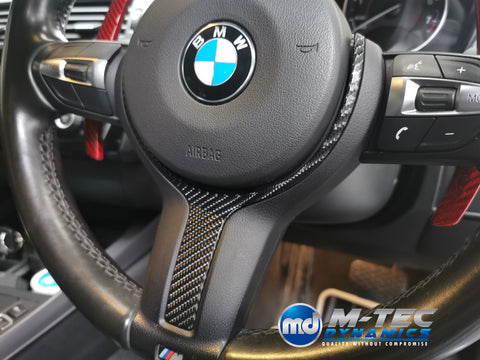 BMW F21 F22 INTERIOR TRIM SET - 4D CARBON / YELLOW ACCENT