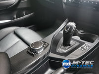 WRAPPING SERVICE - BMW F20 F21 F22 F23 CUSTOM INTERIOR TRIM SET - 4D CARBON / ALCANTARA / RED ACCENT