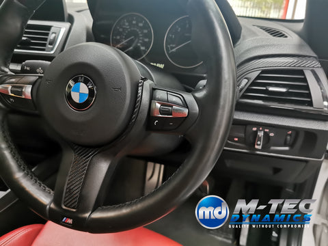 BMW F20 INTERIOR TRIM SET - 4D CARBON / GLOSS BLACK ACCENT