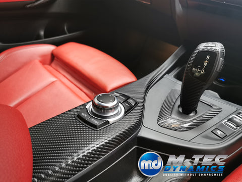 BMW F20 INTERIOR TRIM SET - 4D CARBON / GLOSS BLACK ACCENT