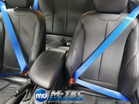 BMW 3-SERIES E93 CONVERTIBLE COLOURED SEAT BELTS - REMOVAL, RE-WEB & REFIT SERVICE