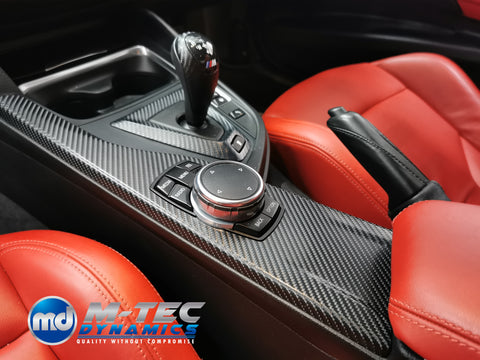 WRAPPING SERVICE - BMW F80 M3 / F82 F83 M4 INTERIOR TRIM SET - 4D CARBON