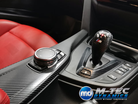 WRAPPING SERVICE - BMW F80 M3 / F82 F83 M4 INTERIOR TRIM SET - 4D CARBON