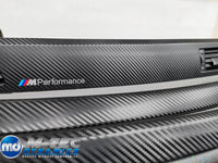 BMW E90 E91  INTERIOR TRIM SET - BLACK 3D CARBON - CCC I-DRIVE