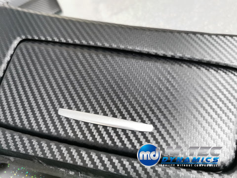 BMW E90 E91 CCC I-DRIVE 3D BLACK CARBON INTERIOR TRIM SET