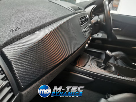 BMW Z4 E85 E86 INTERIOR WRAPPING SERVICE - 3D CARBON