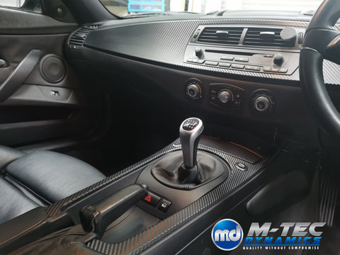 BMW Z4 E85 E86 INTERIOR WRAPPING SERVICE - 3D CARBON