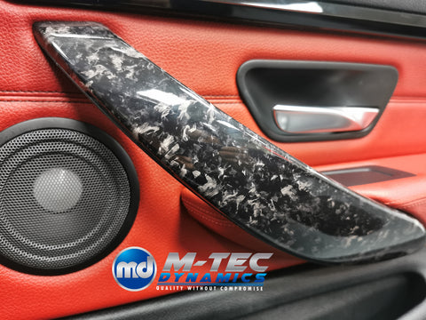 WRAPPING SERVICE - BMW F3X INTERIOR TRIM SET 3M FORGED CARBON / ALCANTARA (CUSTOM) F30 F31 F32 F33 F36