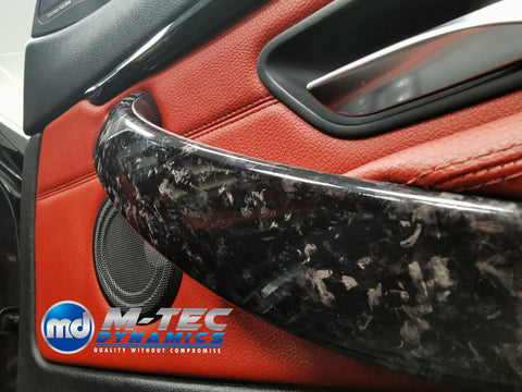 WRAPPING SERVICE - BMW F3X INTERIOR TRIM SET 3M FORGED CARBON / ALCANTARA (CUSTOM) F30 F31 F32 F33 F36