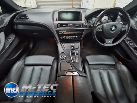 BMW 6-SERIES F06 GRAN COUPE INTERIOR TRIM SET WRAPPING SERVICE - 4D CARBON