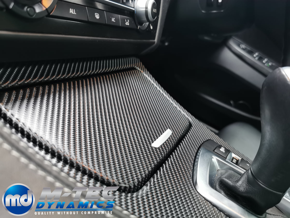 WRAPPING SERVICE - BMW 6-SERIES F06 GRAN COUPE INTERIOR TRIM SET - 4D CARBON