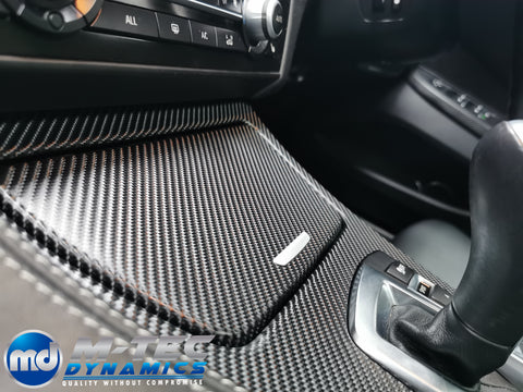 BMW 6-SERIES F06 GRAN COUPE INTERIOR TRIM SET WRAPPING SERVICE - 4D CARBON