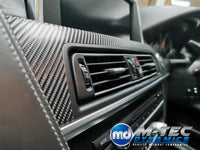 WRAPPING SERVICE - BMW 6-SERIES F06 GRAN COUPE INTERIOR TRIM SET - 4D CARBON