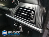 WRAPPING SERVICE - BMW 6-SERIES F06 GRAN COUPE INTERIOR TRIM SET - 4D CARBON
