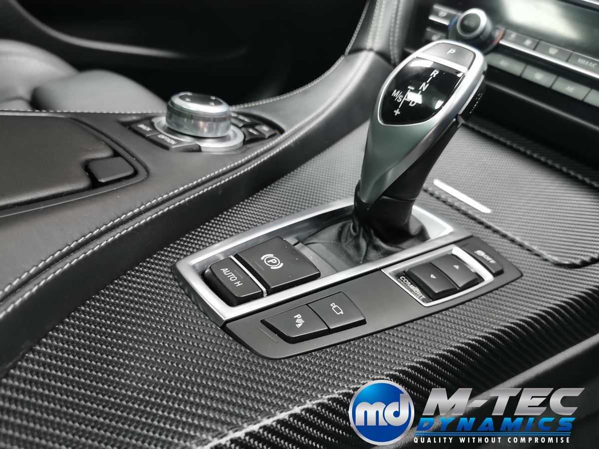 WRAPPING SERVICE - BMW 6-SERIES F06 GRAN COUPE INTERIOR TRIM SET - 4D CARBON