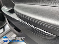 WRAPPING SERVICE - BMW 6-SERIES F06 GRAN COUPE INTERIOR TRIM SET - 4D CARBON