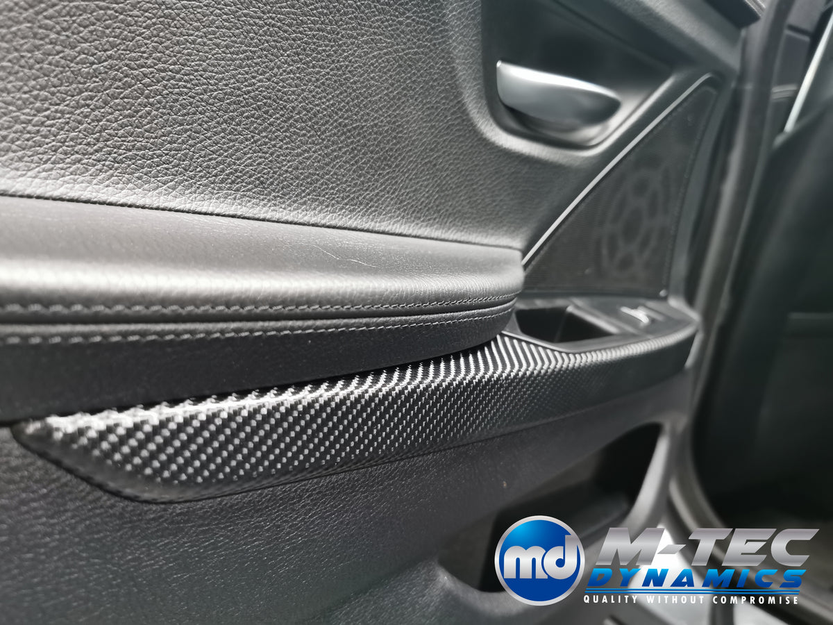 WRAPPING SERVICE - BMW 6-SERIES F06 GRAN COUPE INTERIOR TRIM SET - 4D CARBON