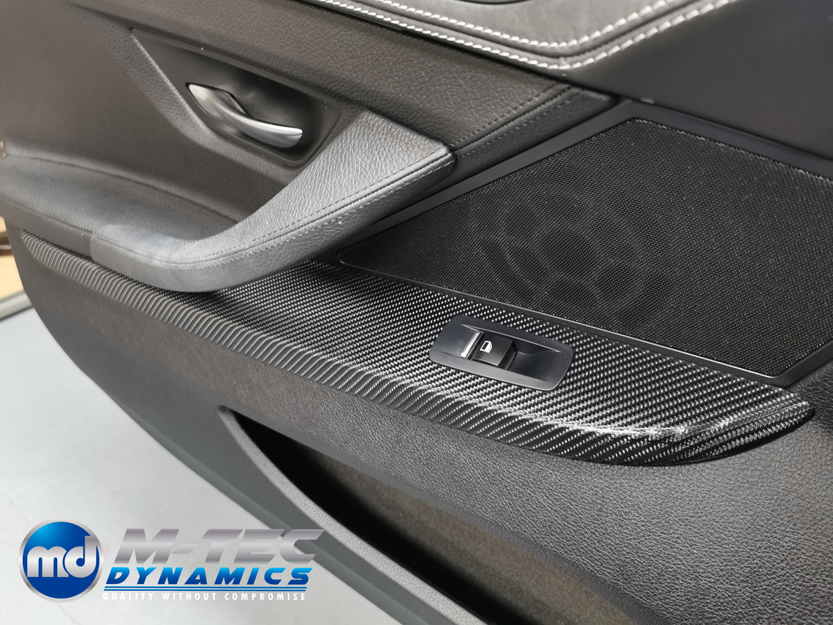 WRAPPING SERVICE - BMW 6-SERIES F06 GRAN COUPE INTERIOR TRIM SET - 4D CARBON