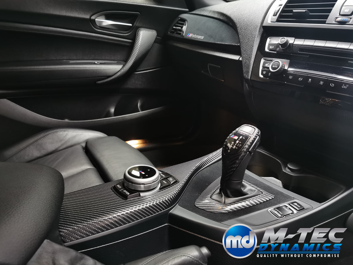 WRAPPING SERVICE - BMW F20 F21 F22 F23 PERFORMANCE STYLE INTERIOR TRIM SET - 4D CARBON / ALCANTARA