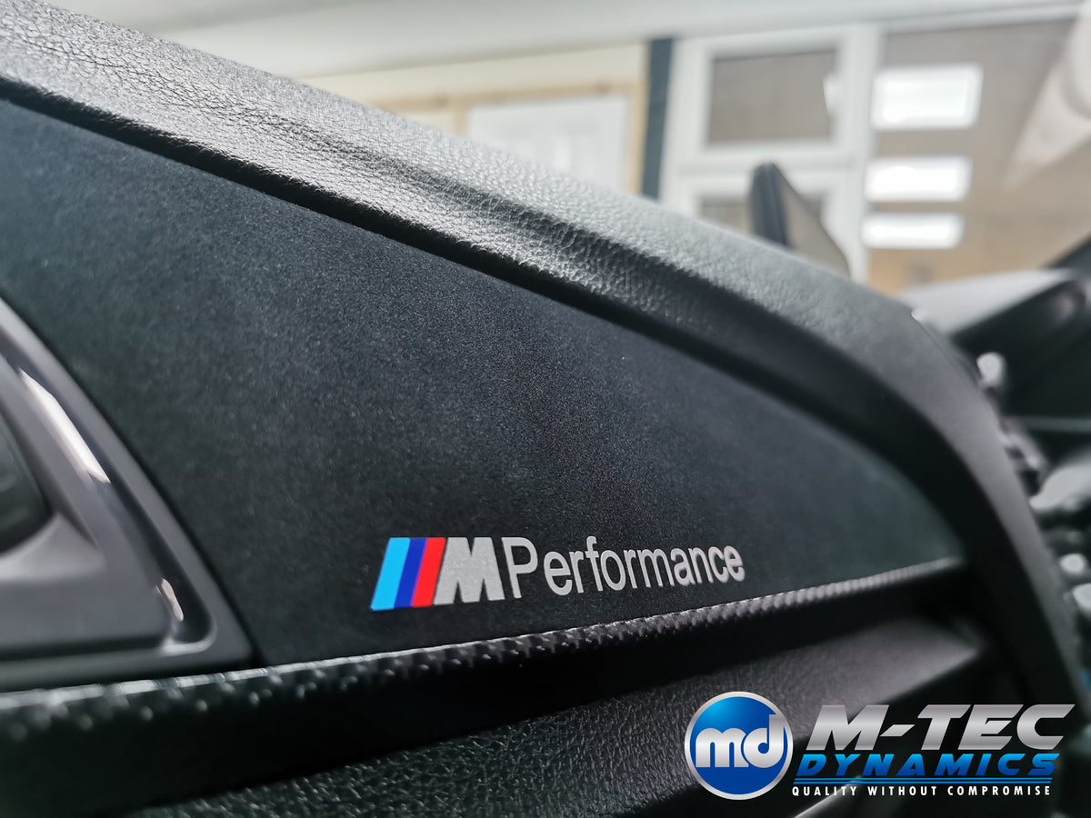 WRAPPING SERVICE - BMW F20 F21 F22 F23 PERFORMANCE STYLE INTERIOR TRIM SET - 4D CARBON / ALCANTARA