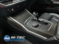 WRAPPING SERVICE - BMW G20 G21 G22 G26 GC - DEEP TEXTURED GLOSSY BLACK CARBON (MTD-TEX)