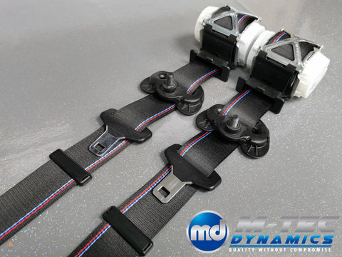 BMW 3-SERIES E46 COUPE (M3) COMPETITION FRONT SEAT BELT SET