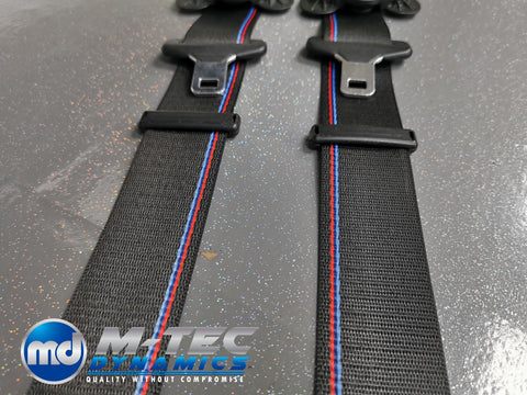 BMW 3-SERIES E46 COUPE (M3) COMPETITION FRONT SEAT BELT SET
