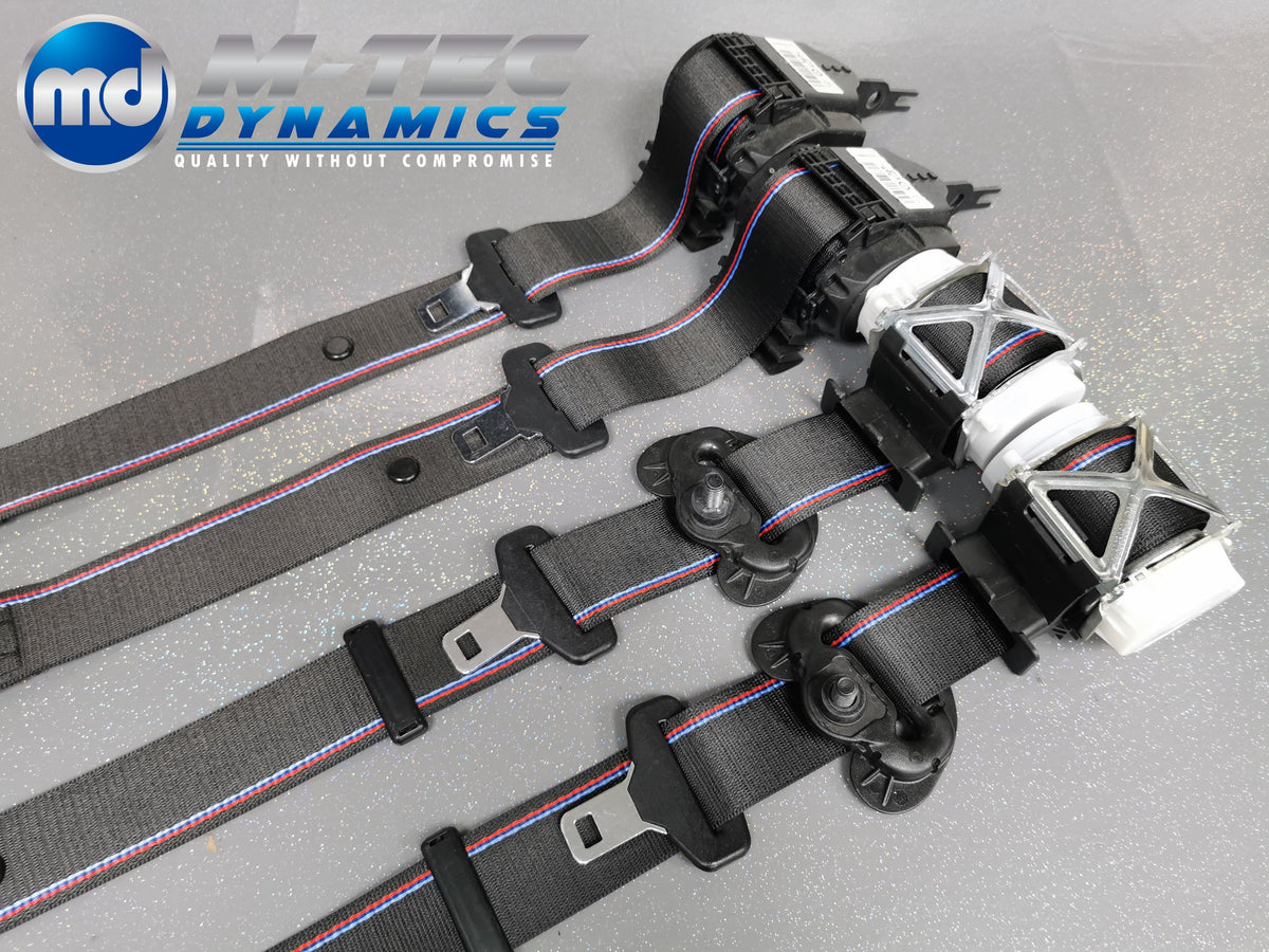 BMW 1-SERIES F20 5DR HATCH COMPETITION FRONT & REAR SEAT BELT SET