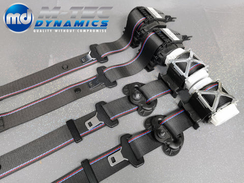 BMW 3-SERIES E92 COUPE (M3) COMPETITION FRONT & REAR SEAT BELT SET