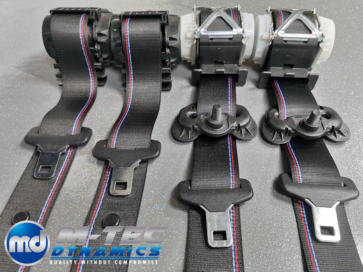 BMW 1-SERIES E81 / E82 COUPE (1M) COMPETITION FRONT & REAR SEAT BELT SET