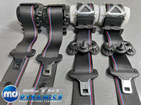 BMW 1-SERIES F21 3DR HATCH COMPETITION FRONT & REAR SEAT BELT SET