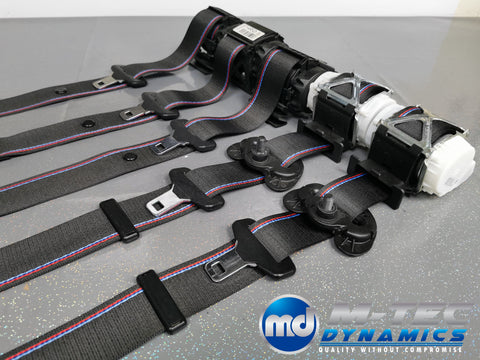 BMW 3-SERIES F30 / F80 M3 COMPETITION FRONT & REAR SEAT BELT SET