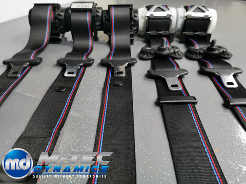 BMW 5-SERIES F10 / M5 COMPETITION FRONT & REAR SEAT BELT SET