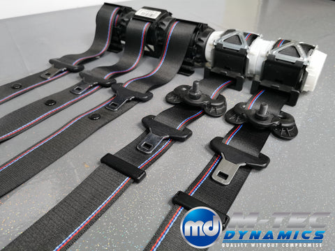 BMW 5-SERIES F10 / M5 COMPETITION FRONT & REAR SEAT BELT SET