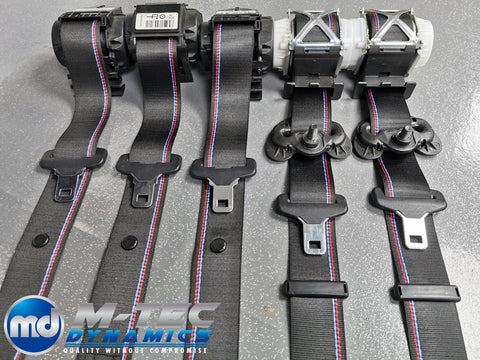 BMW 5-SERIES F10 / M5 COMPETITION FRONT & REAR SEAT BELT SET