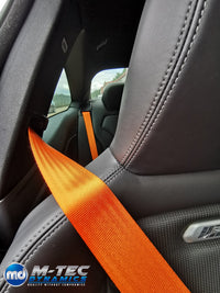 BMW 3-SERIES F30 / F31 / F80 M3 ORANGE FRONT SEAT BELT SET