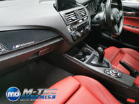 WRAPPING SERVICE - BMW F20 F21 F22 F23 PERFORMANCE STYLE INTERIOR TRIM SET - 3D CARBON / ALCANTARA