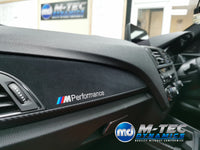 WRAPPING SERVICE - BMW F20 F21 F22 F23 PERFORMANCE STYLE INTERIOR TRIM SET - 3D CARBON / ALCANTARA
