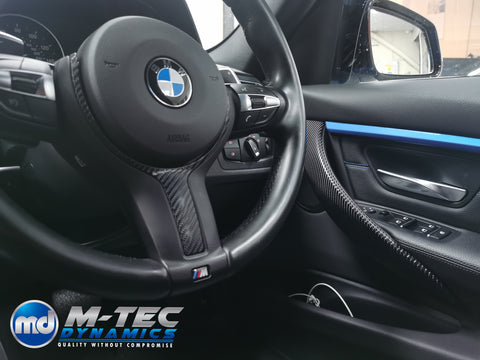 BMW F30 F31 F32 CUSTOM INTERIOR TRIM SET & SEAT BELT PACKAGE (COMPETITION)